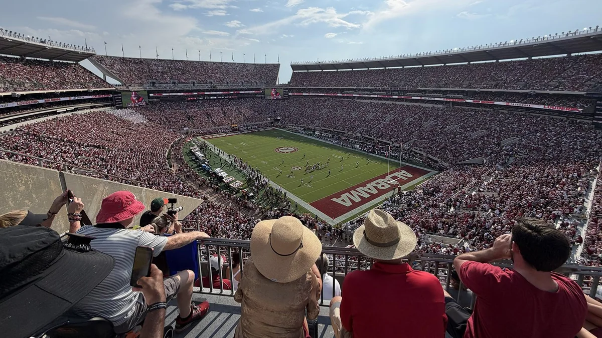 Bryant-Denny Stadium at the University of Alabama